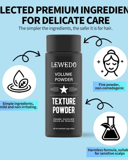 Hair Styling Powder Oil Control Hair Powder Fluffy Hair Powder Increase Hair Volume Instantly Long-Lasting Styling For Men Women