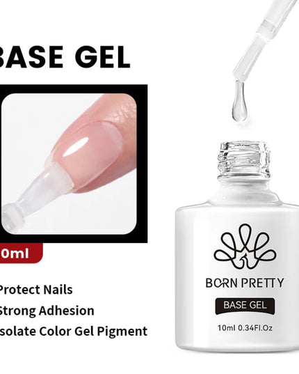 BORN PRETTY Neon Red Gel Nail Polish Yellow Green Summer Color Semi Permanent Varnish 10ml Soak Off UV LED Nail Art Manicure