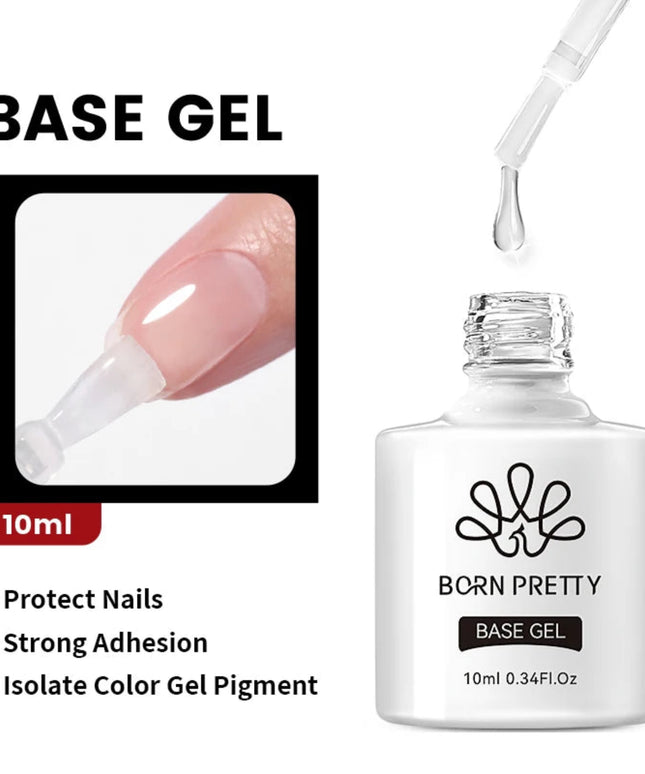 BORN PRETTY Neon Red Gel Nail Polish Yellow Green Summer Color Semi Permanent Varnish 10ml Soak Off UV LED Nail Art Manicure