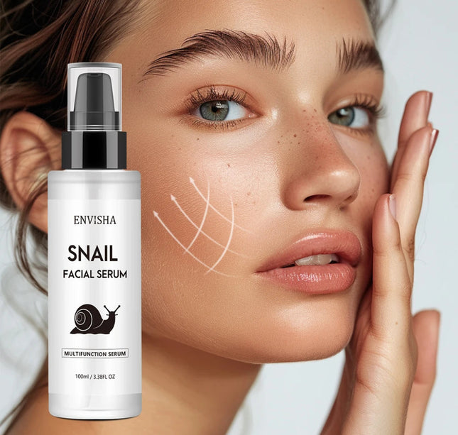 ENVISHA Snail Collagen Face Serum Facial Skin Care Anti-aging Wrinkle Moisturizing Whitening Firming Skin Essence Shrink Pores