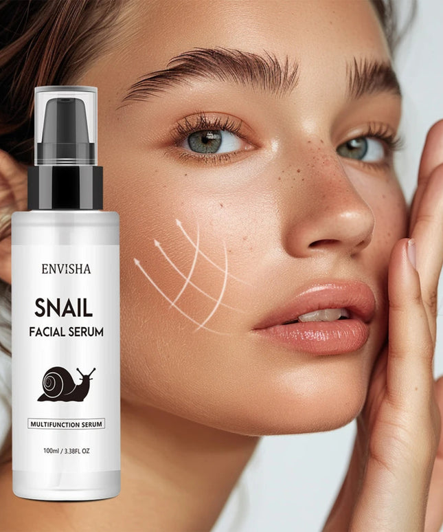 ENVISHA Snail Collagen Face Serum Facial Skin Care Anti-aging Wrinkle Moisturizing Whitening Firming Skin Essence Shrink Pores