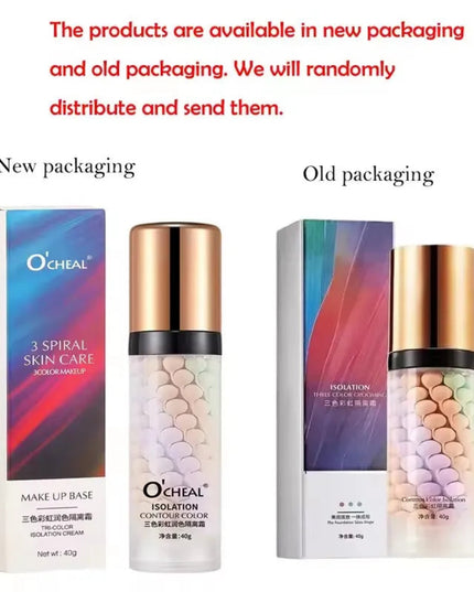 Makeup Primer Breathable BB Cream Not Sticky Face Foundation Intensive Moisturizes Provide Deep Moisture Helps Brighten Skin