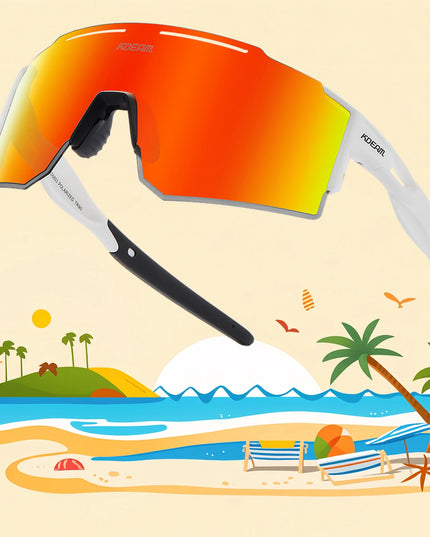 Polarized Sunglasses for Men and Women, Youth Kids Baseball Softball Sunglasses for Cycling, Running