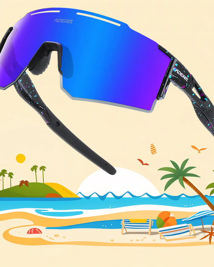 Polarized Sunglasses for Men and Women, Youth Kids Baseball Softball Sunglasses for Cycling, Running