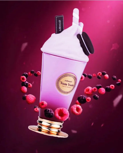 Armaf Yum Yum Eau de Parfum Spray 100ml Original Arab Perfumes Lasting Floral Fruity Fragrance Perfume Cologne for Women Makeup