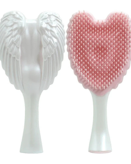 Mini Angel Detangling Tangle Hairbrush Comb Anti-static Hair Brush Women Massage Combs For Salon Hairdressing Tools