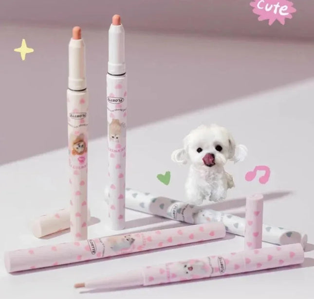 FLORTTE Lip liner Pencil Natural Matte Lip Liner Cute Animals Lipstick Pen Lasting Lipliners Korean Cosmetic  Kawaii Make Up