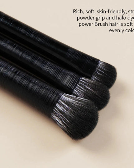 Natural Eye Makeup Brushes Set Eyeshadow Brush Eyebrow Contour Eyeliner Brush Women Eyes Cosmetic Blending Detail Make Up Tools