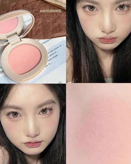 HERORANGEHR526 Monochromatic Blush Is Waterproof, Sweat-proof, Colorfast, and Durable. Six Colors Are Available.