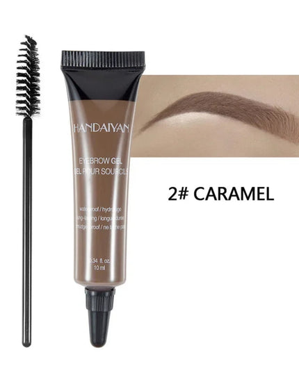 4 Colors Natural Liquid Eyebrow Cream Eyebrow Gel Brown Tint Eyebrow Waterproof Durable Henna Mascara Eyebrows Makeup 24 Hours