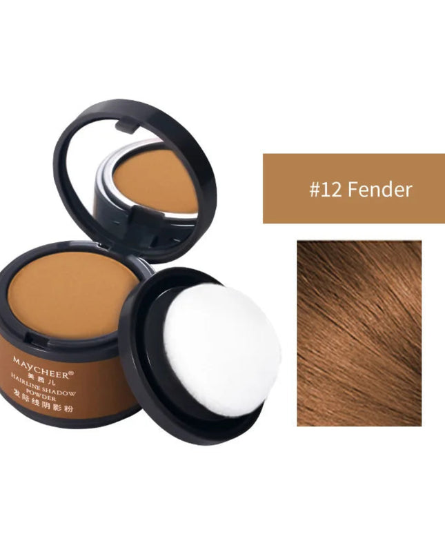 MAYCHEER Hairline Powder Instantly Cover Grey Hair Roots Hair Powder for Covering Grey Hair Maycheer Hairline Shadow Powder