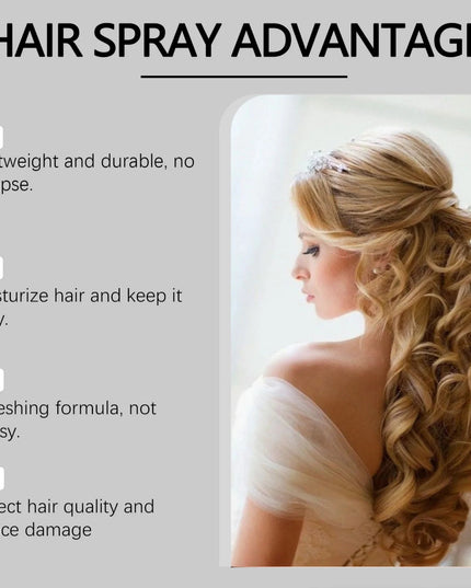 100ml SEVICH Hair Fiber Styling Hair Holding Spray New Style Hair Spray Thickening Mist for Men and Women