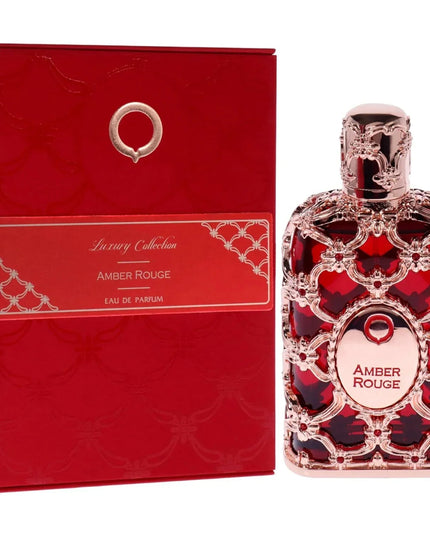 Orientica Amber Rouge 80ml Eau de Parfum Spray | Luxurious Unisex Fragrance with Amber and Seaweed perfumes mujer originales