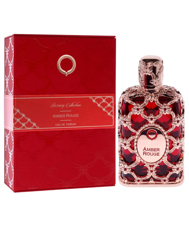 Orientica Amber Rouge 80ml Eau de Parfum Spray | Luxurious Unisex Fragrance with Amber and Seaweed perfumes mujer originales
