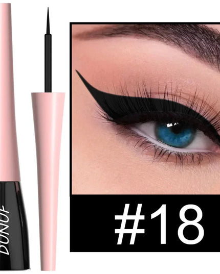 Colorful Liquid Eyeliner Quick Dry Waterproof Eye Pencil Long Lasting Eyes Cosmetic Blue Green Glitter Eye Showdow Makeup Tools