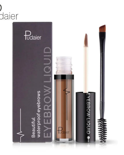 Pudaier Makeup Set Eyebrow Cream + Brows Brush Eyes Makeup Cosmetics Eye Brow Pencil Tint Gel Eyebrows Make up Pigment Enhancer
