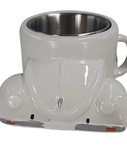 Beetle Shaped Creative Coffee Mug Heat Resist Novelty Tea Cup Large Capacity Handmade Decoration Cup for Coffee Lovers