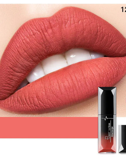 Super Matte Velvet Liquid Lipstick - 21 Colors Christmas Lip Makeup Long Lasting 18 Color Selection Lipgloss Lip Cream
