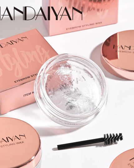 1Pcs Waterproof Eyebrow Gel Styling Cream Long Lasting Fixing Brow Soap Makeup Transparent Clear Liquid Eyebrow Cosmetic