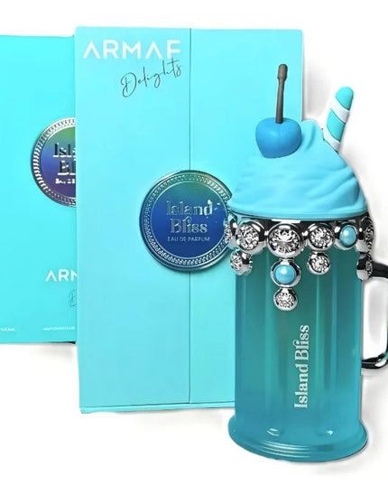 Armaf Island Bliss Eau de Parfum Spray 100ml Original Arab Perfumes Lasting Floral Fruity Senct Perfume Cologne for Women Makeup