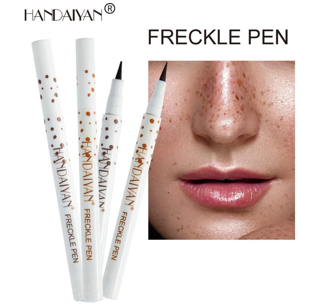 HANDAIYAN Natural Fake Freckle Pen Quick-Drying Waterproof Spot Pencil Makeup Tool for Facial Lifelike Fake Freckles Cosmetics