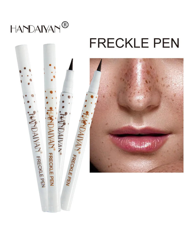 HANDAIYAN Natural Fake Freckle Pen Quick-Drying Waterproof Spot Pencil Makeup Tool for Facial Lifelike Fake Freckles Cosmetics