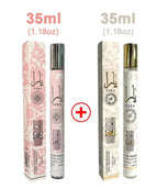 2pcs pink white