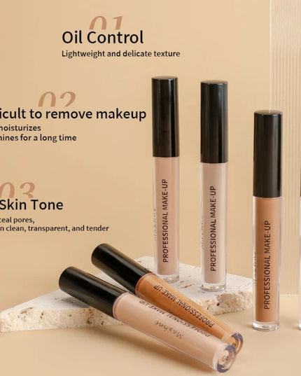Multifunctional Liquid Foundation Concealer Stick Dark Circles Corrector Nose Contour Shading Cream Highlighter Makeup Cosmetics