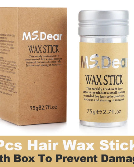 Hair Wax Stick For Wig Professional Hair Wax Stick Gel Cream Non-Greasy Style Hair Wax Stick For Men Women Broken Hair Artifact