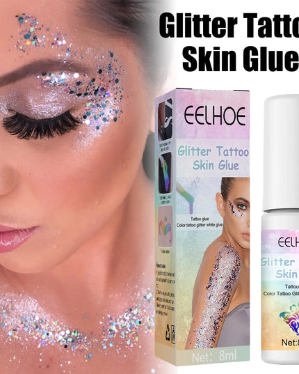EELHOE Glitter Tattoo Skin Gel Painting Eye Makeup Makeup Glitter Glitter Face Body Skin Tattoo Gel