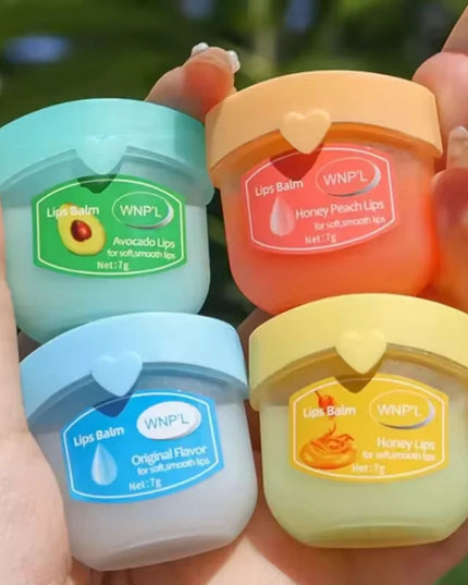 4/6/8pcs Moisturizing Lip Balm Sets Lipstick Makeup Natural Plant Base Moisturizer Lip Balm Anti-Cracking Lips Skin Care