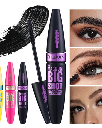 Thick, elongating, waterproof, sweat-proof, non-smudged, long-lasting mascara