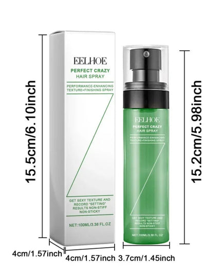 Fluffy Volumising Hair Spray Hair Thickening Refreshing Freshing Oil Control Frizz Treatment Firm Hold No Wash Dry Hair Spray