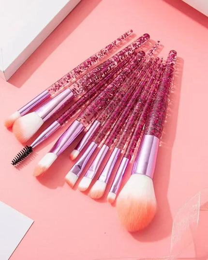 10PCS Makeup Brush Set Professional Super soft detail brush Blush Brush Foundation Concealer Eyeshadow Brush