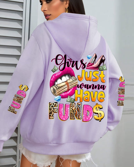 Plus Size - Plus Size - Women'S Plus Size "Money Moves" Graphic Hoodie - Cozy Long-Sleeve Sweatshirt with Pockets, Casual Fall/Winter Design, Black with Pink & White Lettering, Comfortable Pullover for Casual Attire, Casual W