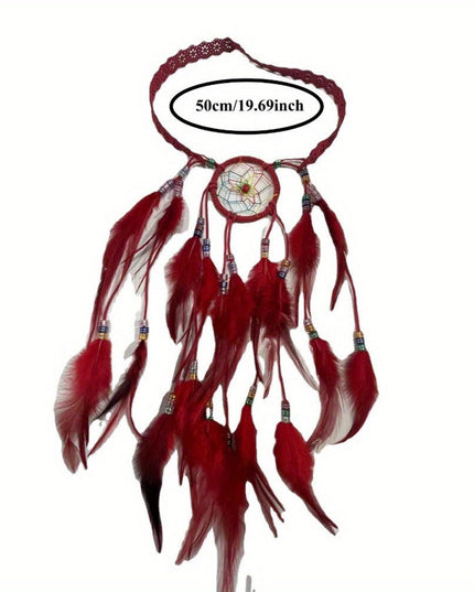 Simulated Feathers Long Tassel Headgear Bohemian, Hippie Headband Halloween Costume Mask Ball Dress Up Holiday Weddings Birthday Party Accessories, Carnival/ Marias/ Mask Dance